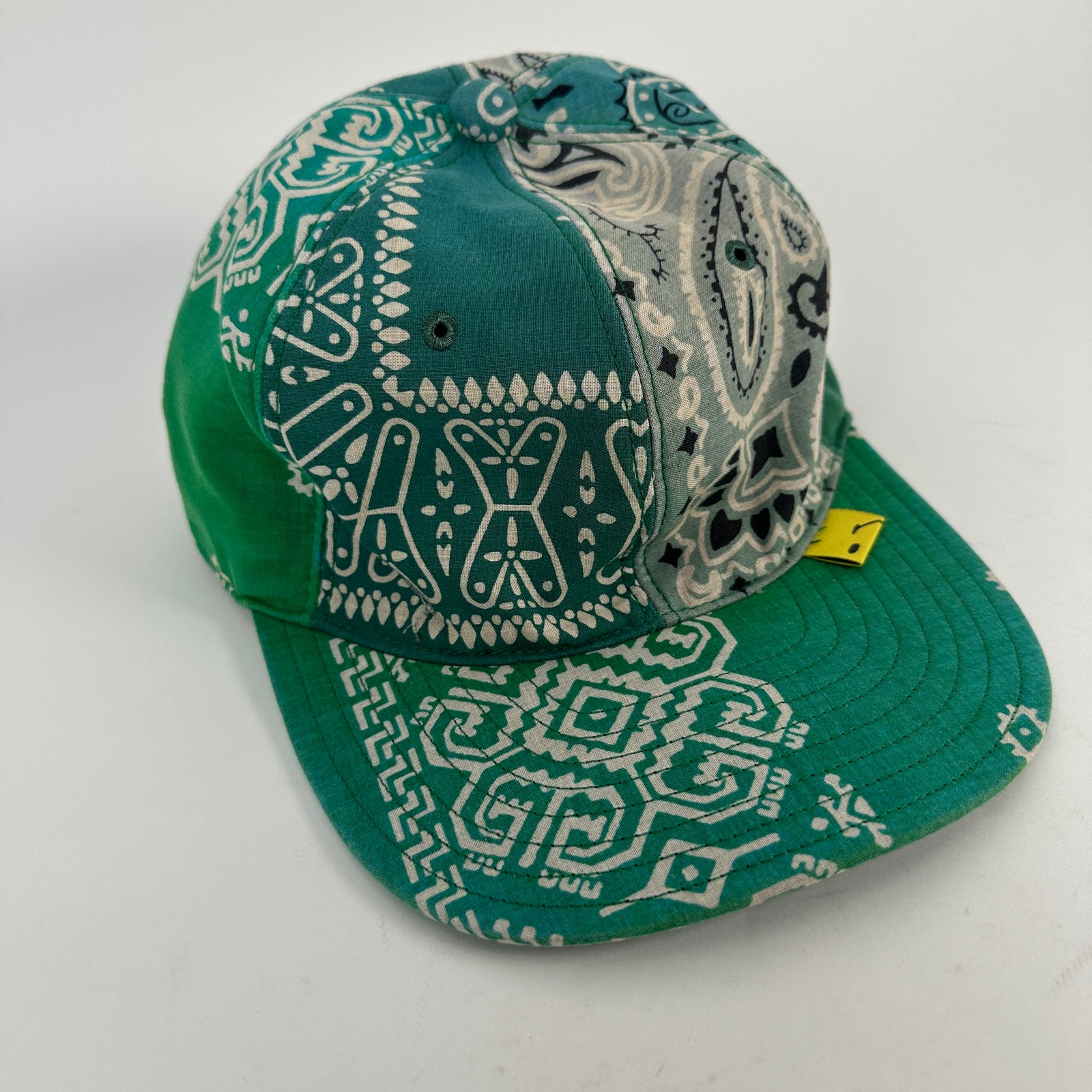 Kapital Cotton Bandana Patchwork Baseball Cap
