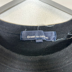 Comme Des Garcons Black Circle Logo Tee Size XL