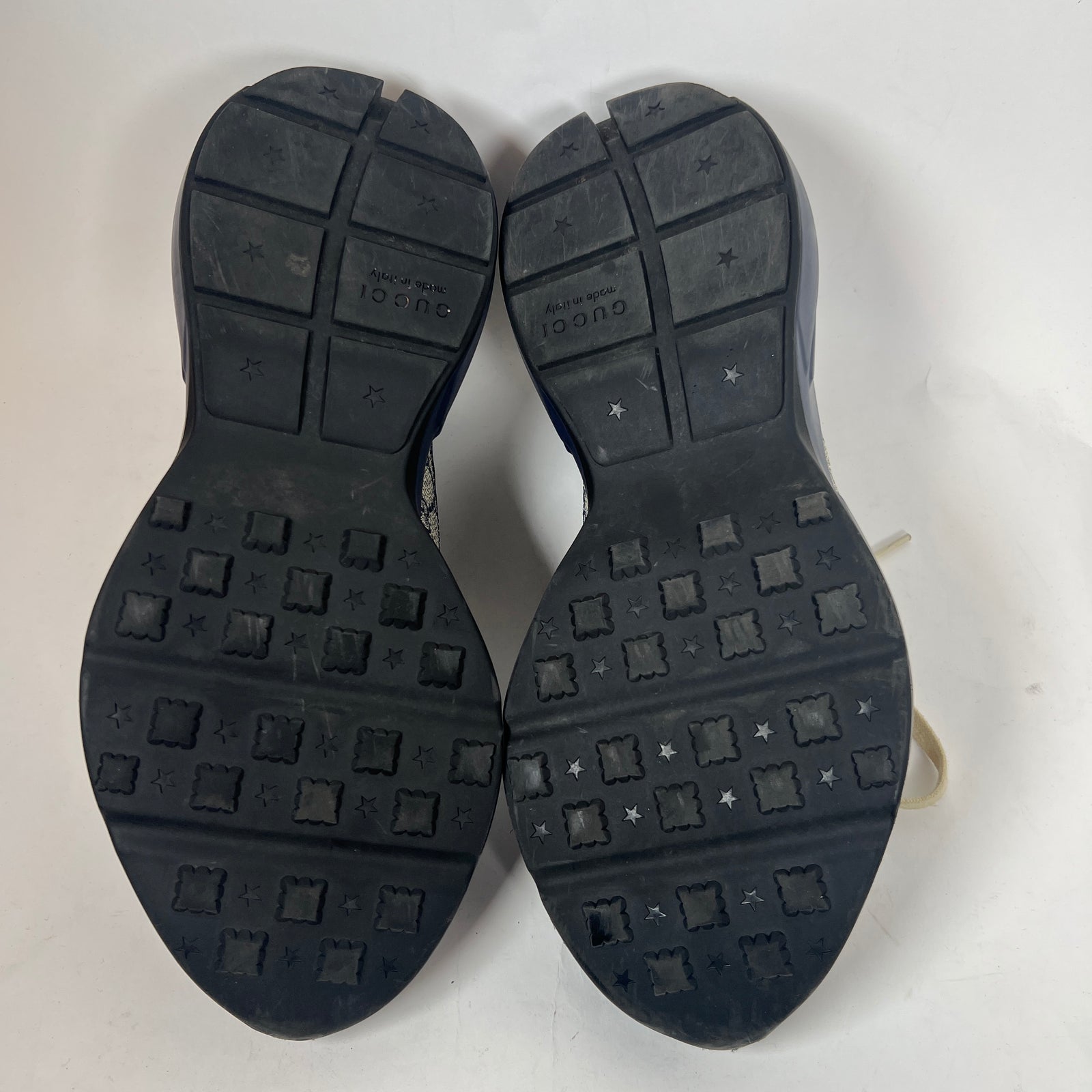 Gucci Navy GG Rhyton Sneaker Size GG 11
