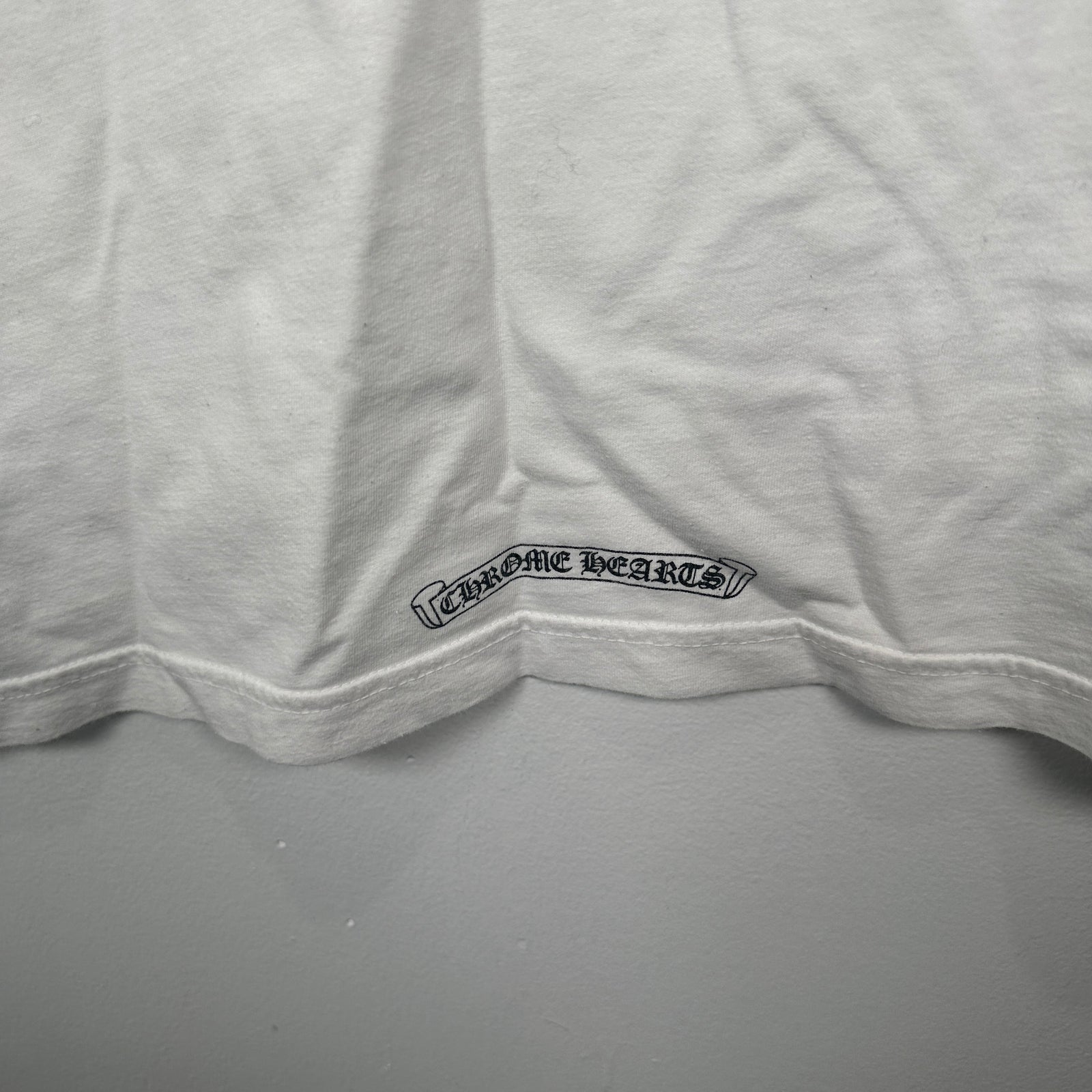 Chrome Hearts Back Spell-out Logo T-Shirt Size M