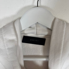 Amiri White MA Core Logo Hoodie Size M