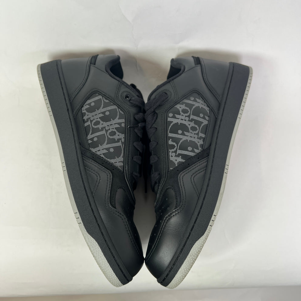 Dior B27 Triple Black Oblique Uptown Sneaker Size 44