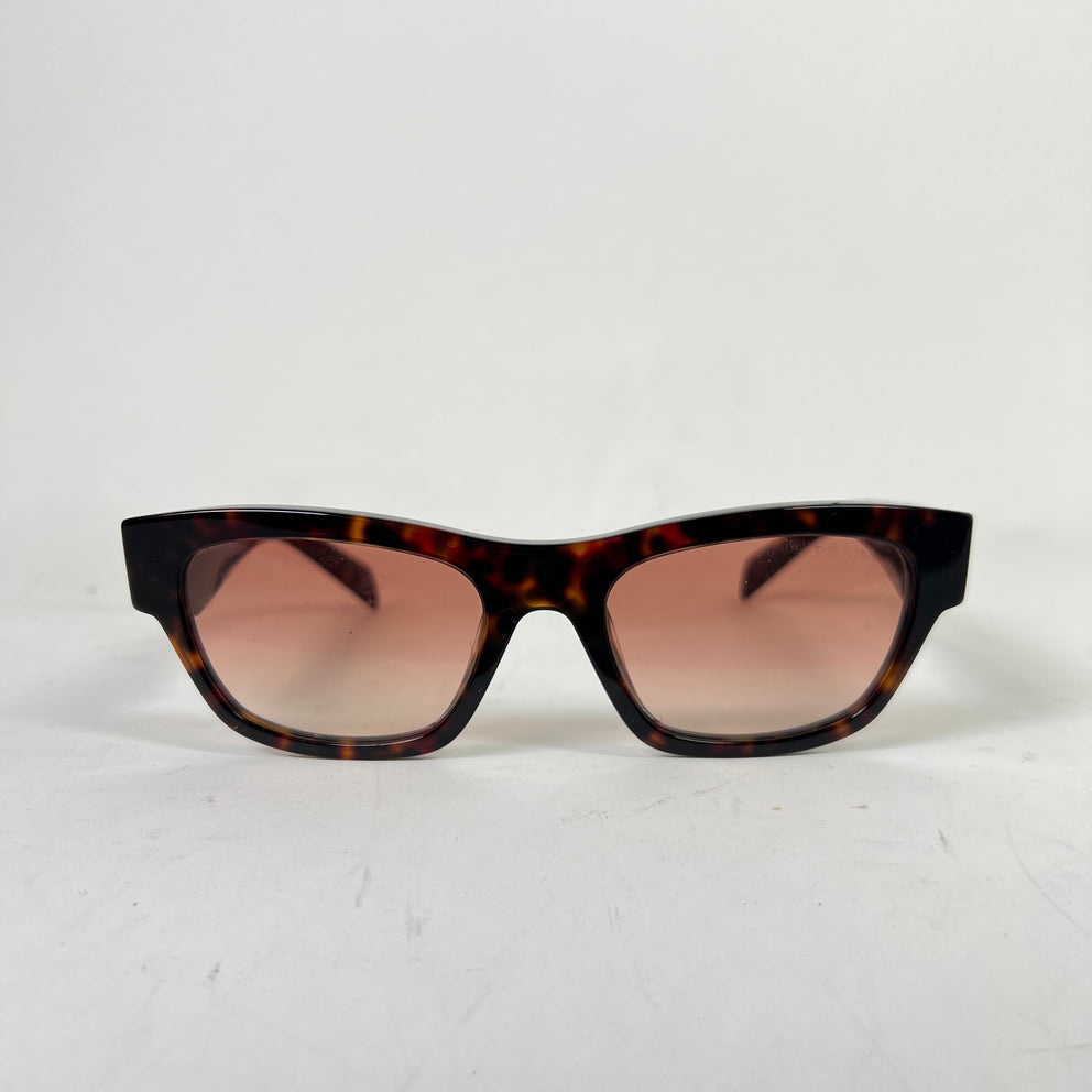 Prada Tortoise Symbole Sunglasses