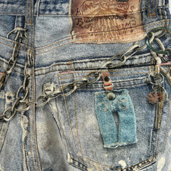 Acne Studios Trompe l'oeil Jeans Size 31