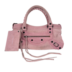 Balenciaga Small Suede Le City Bag