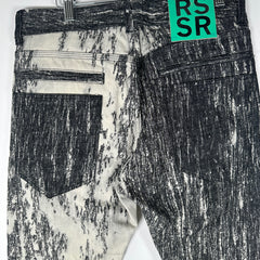 Sterling Ruby x Raf Simons SS10 Bleached Denim Size 29