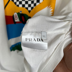 Prada Sailing White T-Shirt Size M