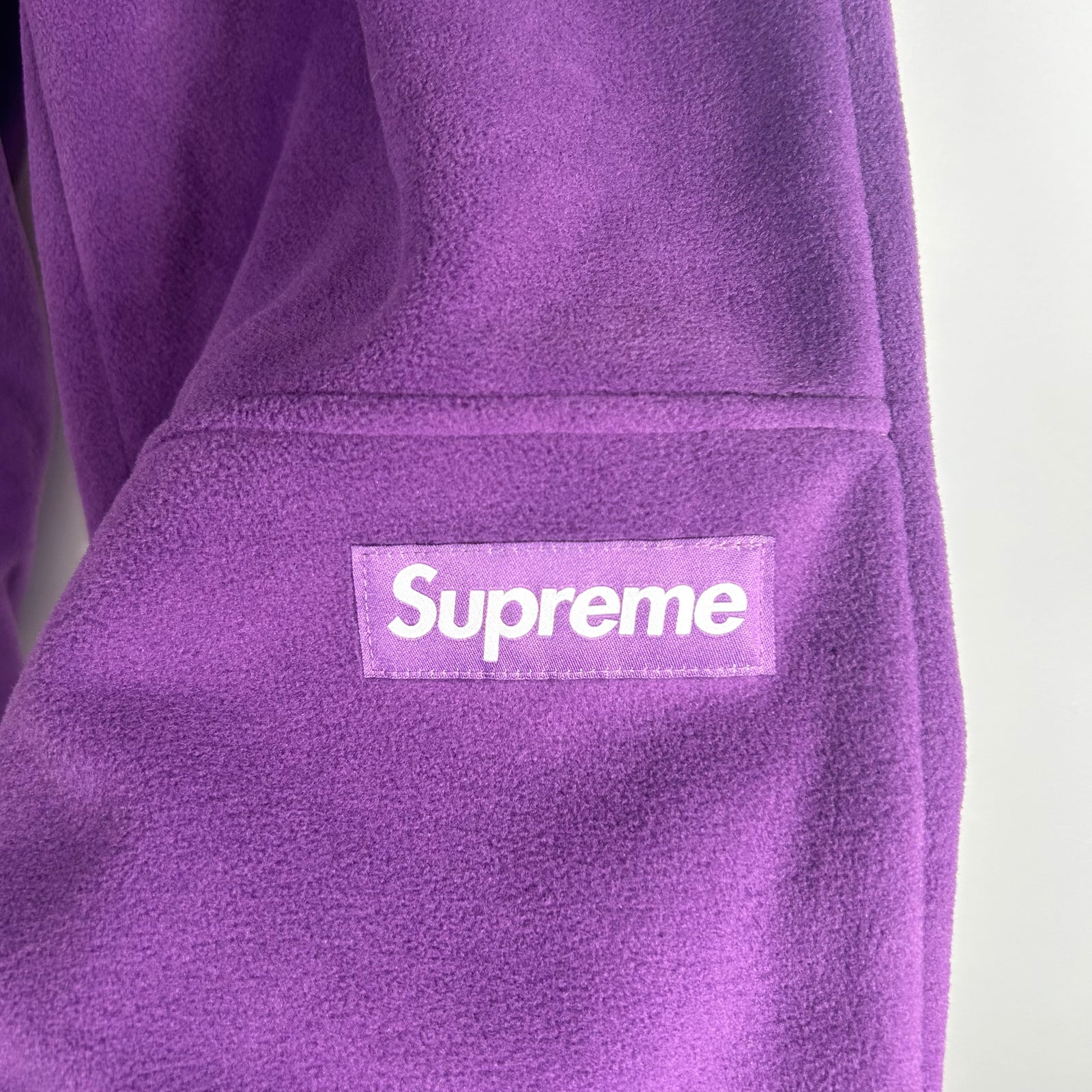 Supreme Purple Polar Fleece Pants Size M
