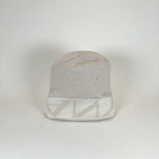 Lanvin Cream Logo Beanie