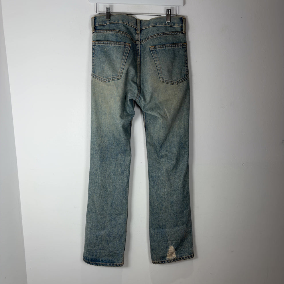 Junya Watanabe AW04 Distressed Crash Jeans