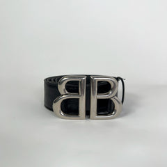 Balenciaga BB Monaco Leather Belt