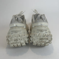 Balenciaga Eggshell Contrast Defender Lowtop Sneakers