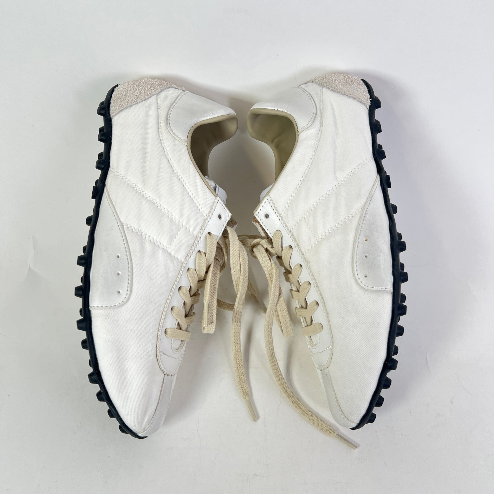 Maison Margiela Suede Sprinter Low-Top Sneakers