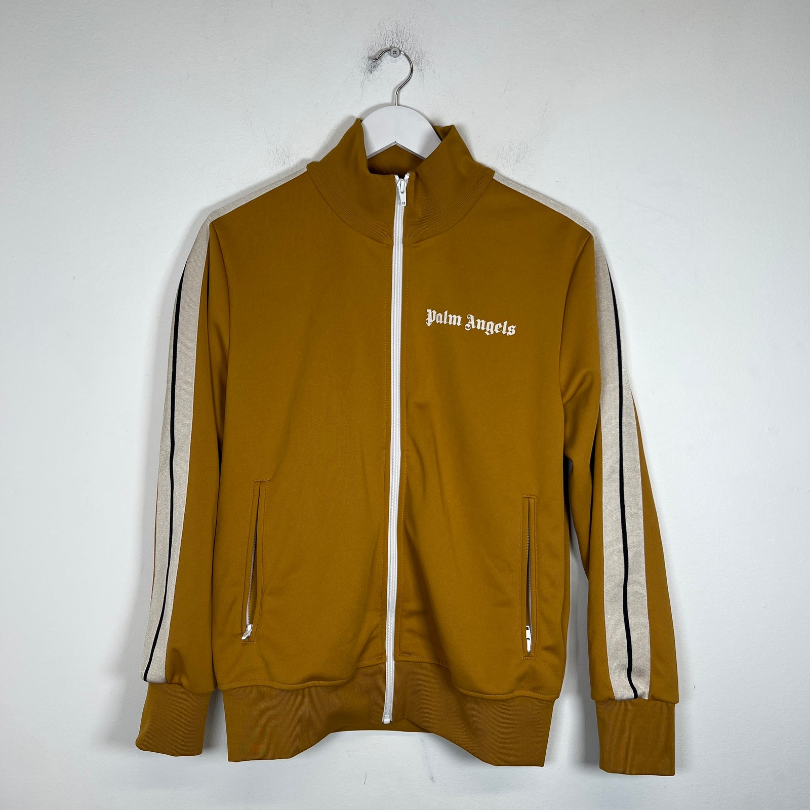 Palm Angels Mustard Yellow Track Jacket Size M