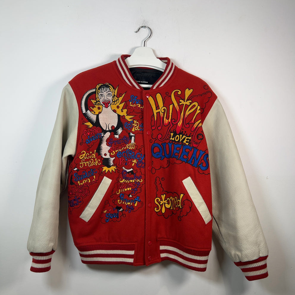 Hysteric Glamour Drug Queen Varsity Jacket