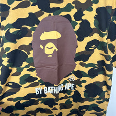 Bape Camo Head Logo T-Shirt Size XXL