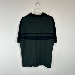 Wales Bonner Green/Black Polo Shirt Size L