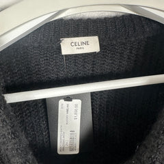 Celine 'American Flag' Mohair Knit Sweater Size XXL