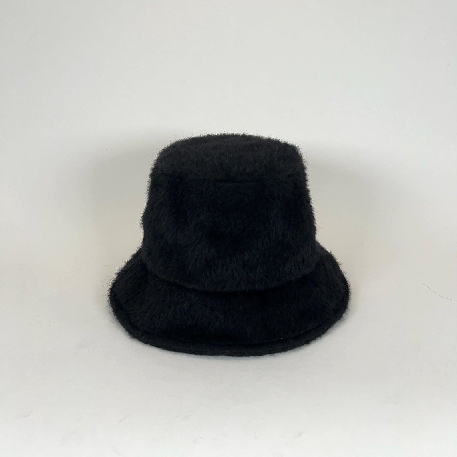 Celine Alpaca Wool Logo Bucket Hat