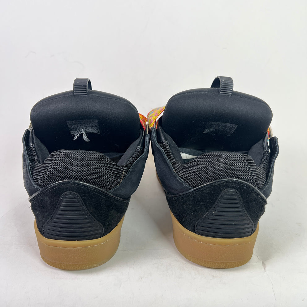 Lanvin Black Curb Sneaker Size 45