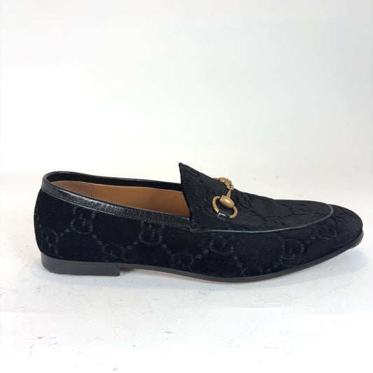 Gucci Jordaan GG Velvet Loafer