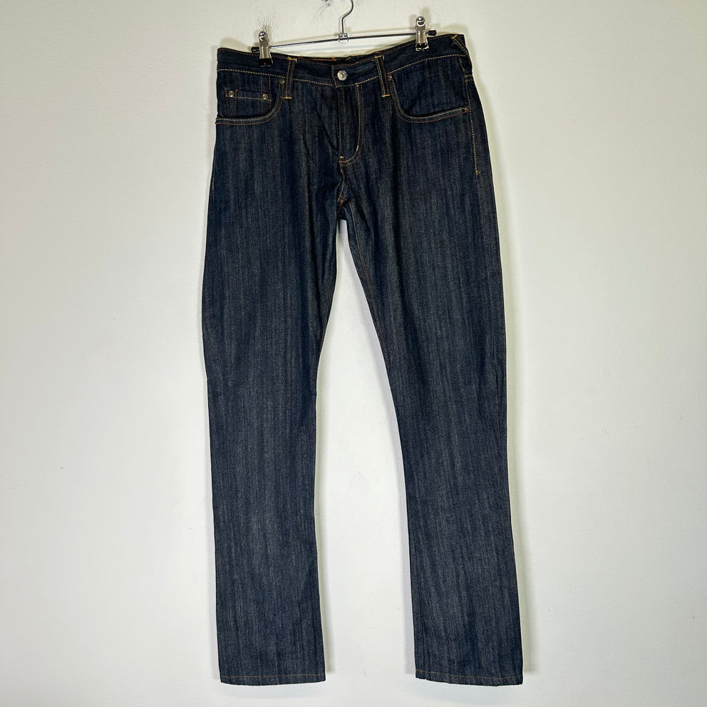 Evisu Indigo Genes Seagull Denim Jeans