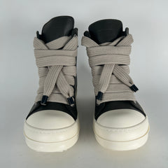 Rick Owens Bosco/Milk Jumbo Lace Ramones Size 43