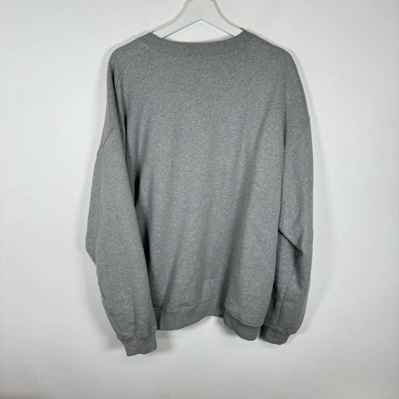 Balenciaga Paris Grey Logo Sweater Size XXL