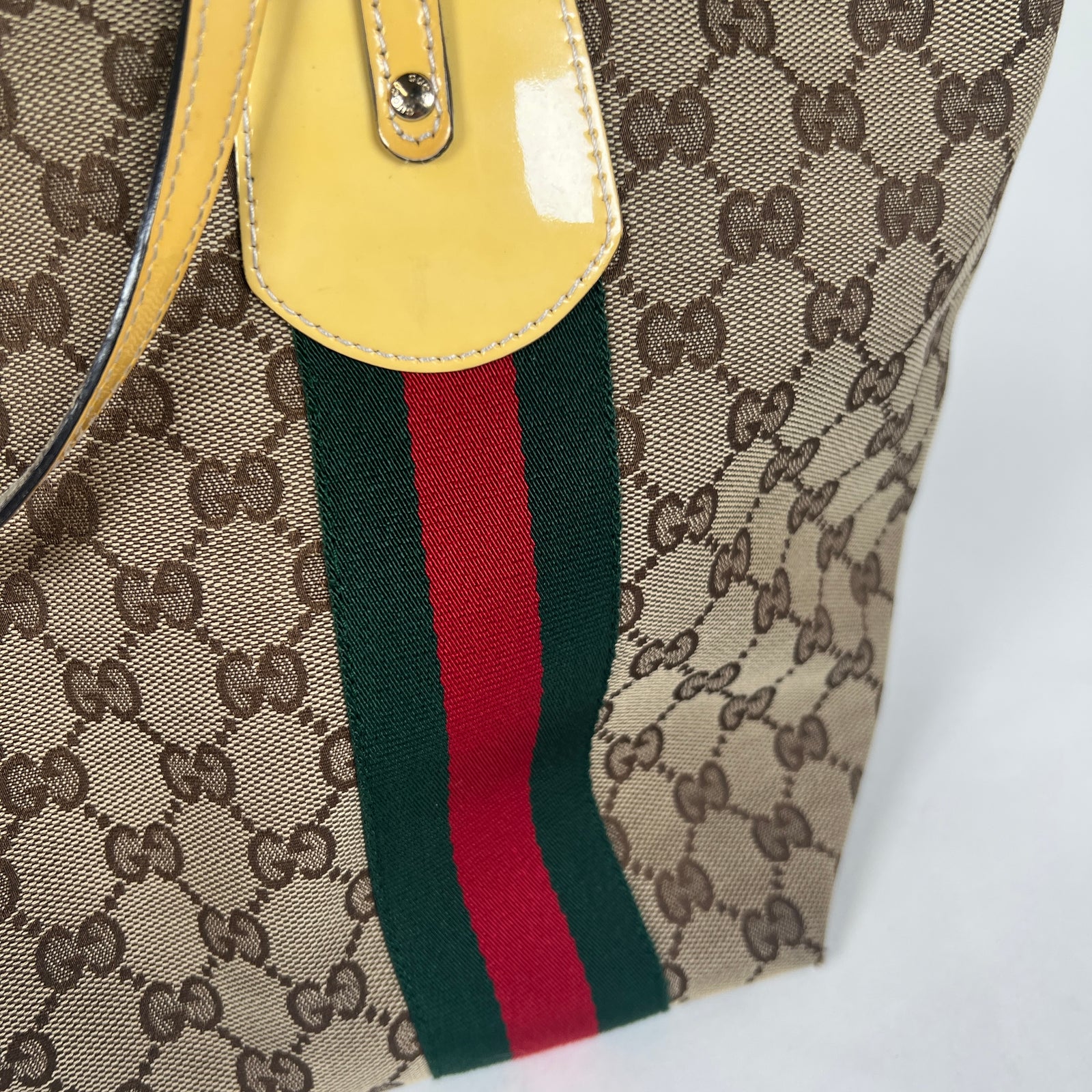 Gucci GG Canvas Sherryline Tote Bag