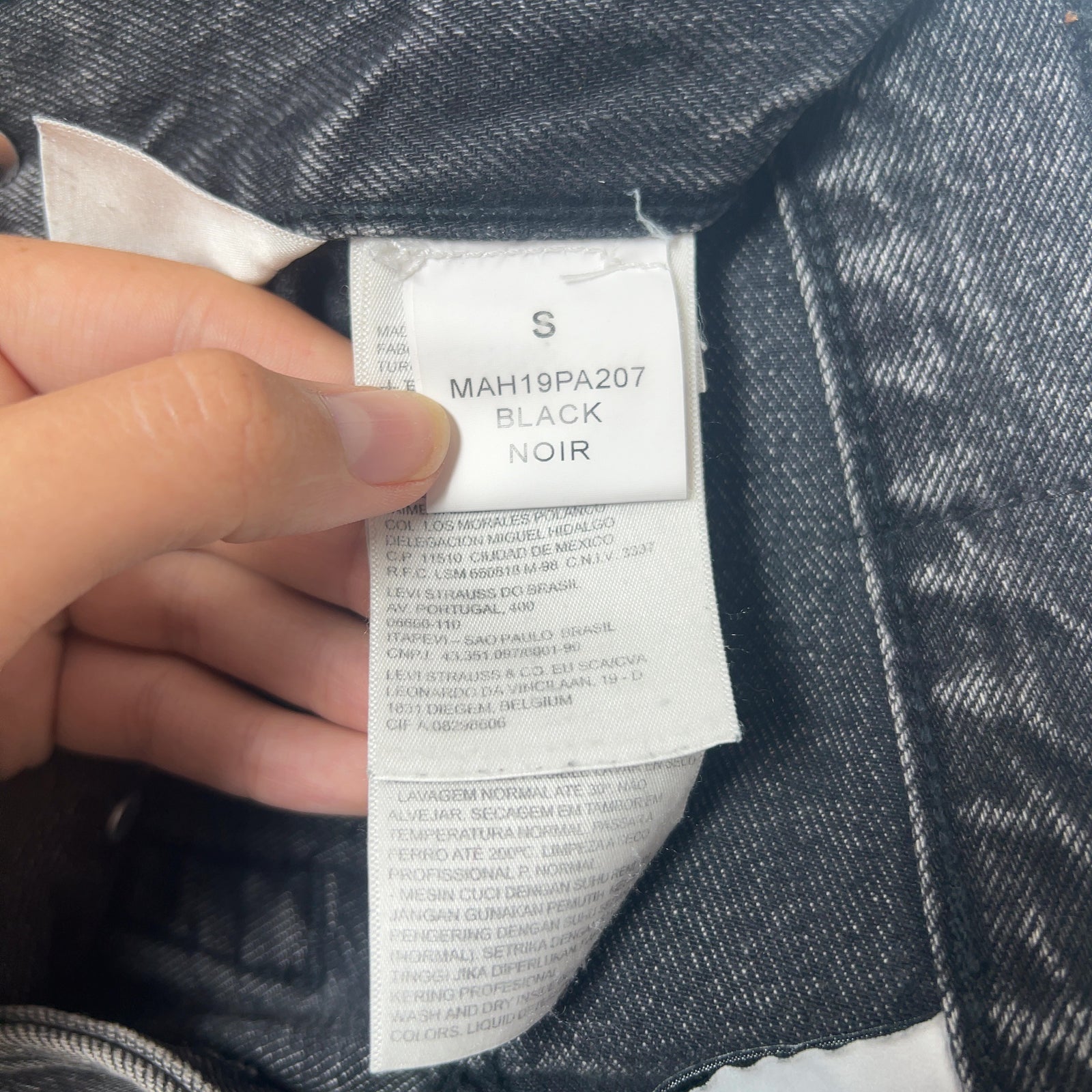Vetements x Levis Reconstructed Straight Fit Denim Jeans