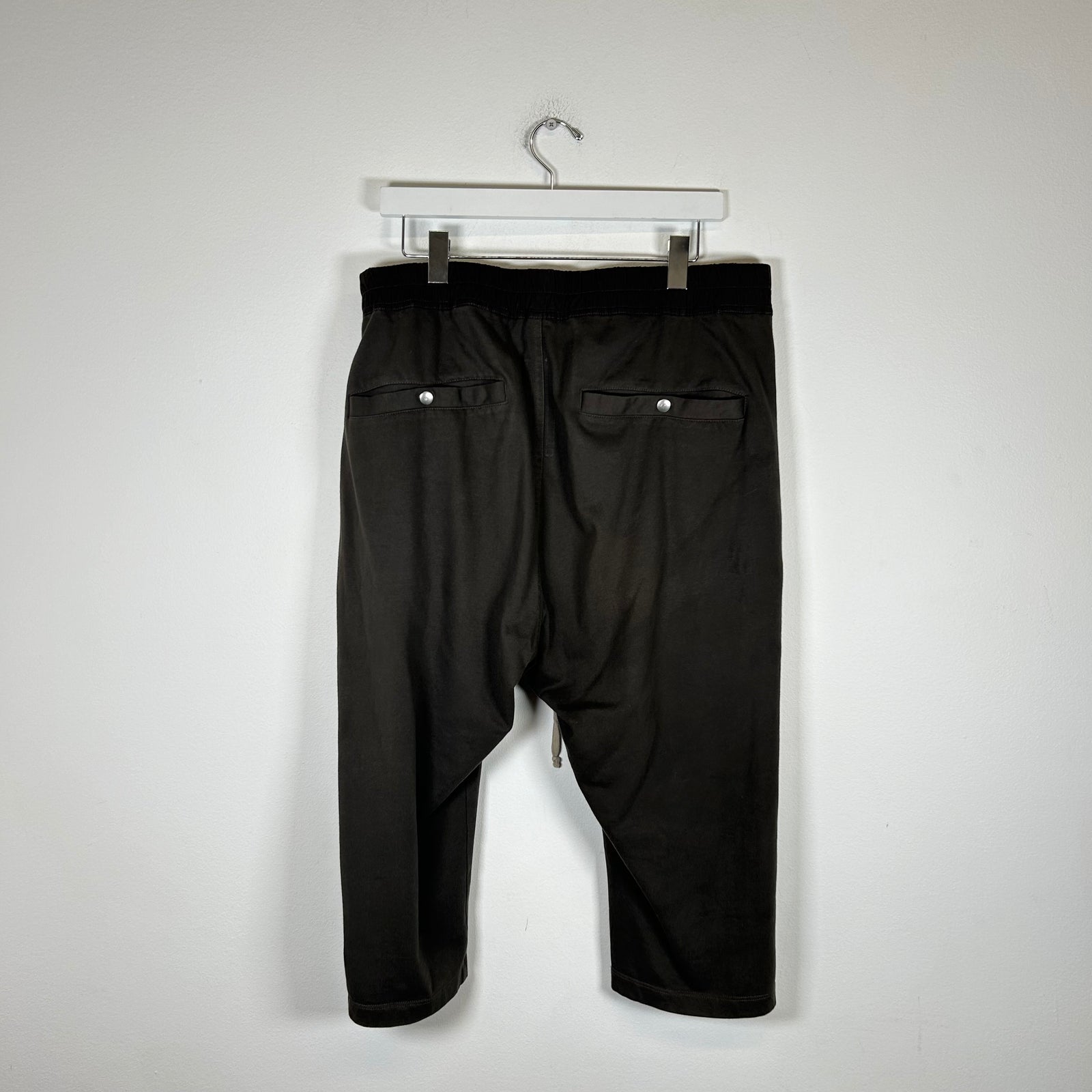 Rick Owens Dark Dust Cropped Drop Crotch Pants Size 56