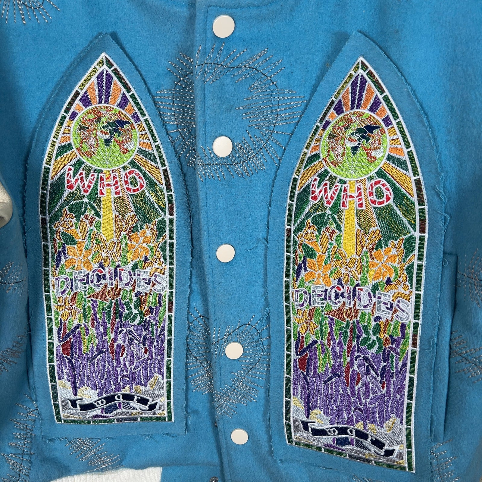 Who Decides War Namesake Varsity Jacket