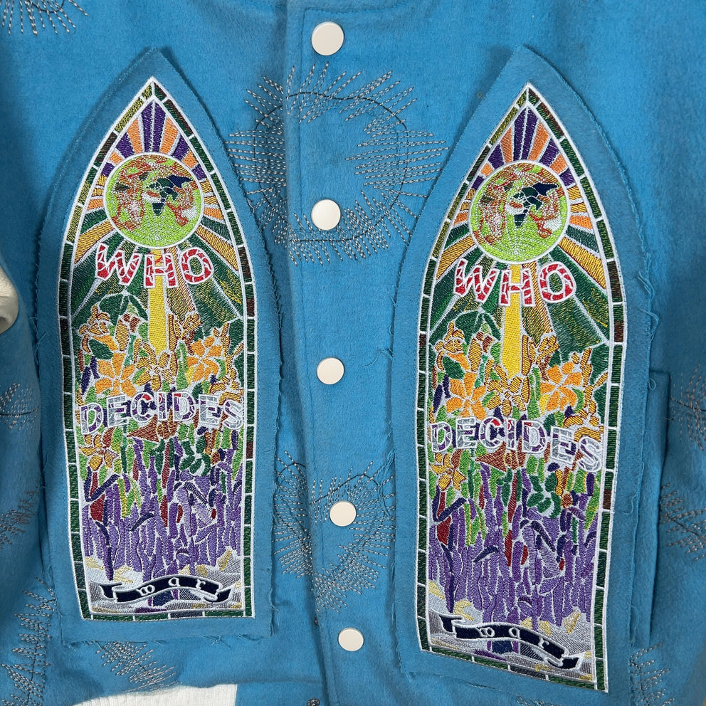 Who Decides War Namesake Varsity Jacket