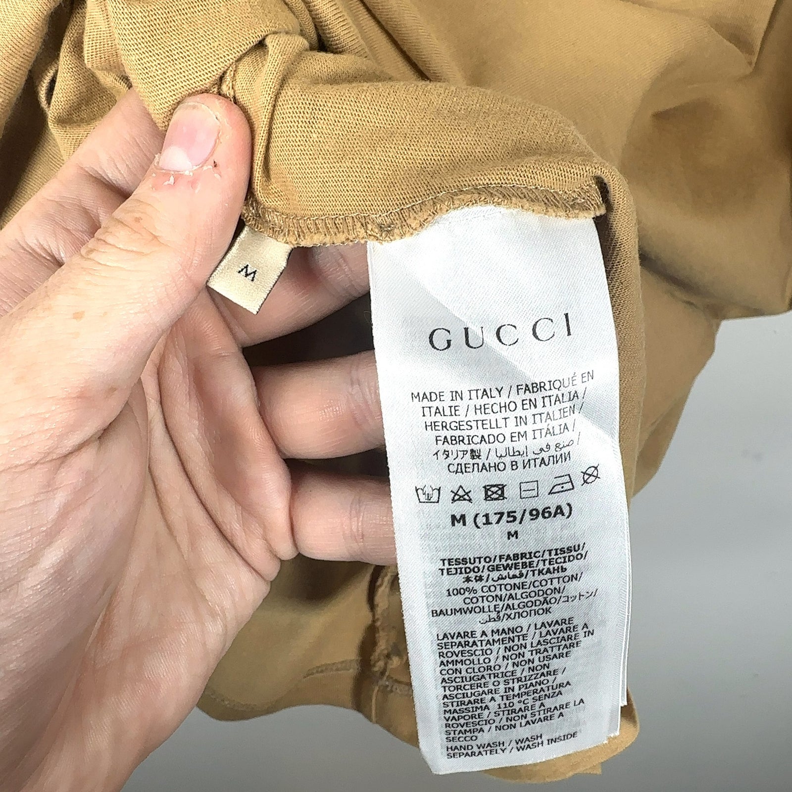 Gucci Mirror Logo T-Shirt