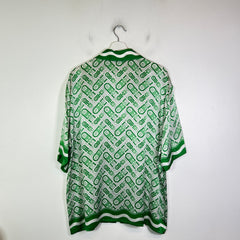 Casablanca Ping Pong Monogram Silk Shirt