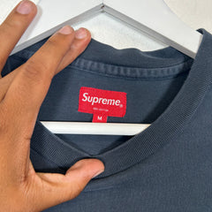 Supreme Navy Arc Logo Tee Size S