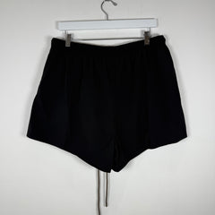 Essentials Black Nylon Shorts Size L