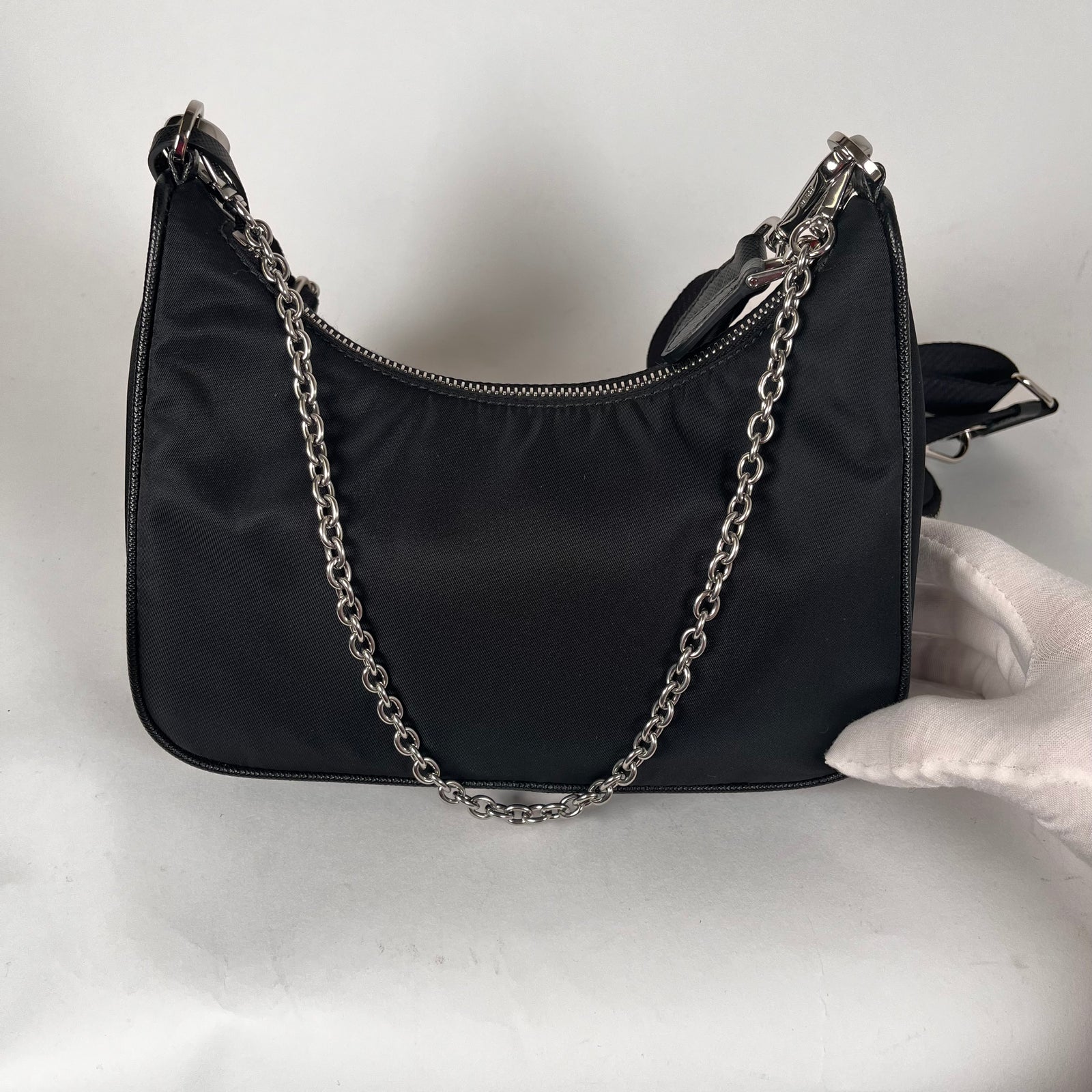 Prada Tessuto Hobo Re-Edition 2005
