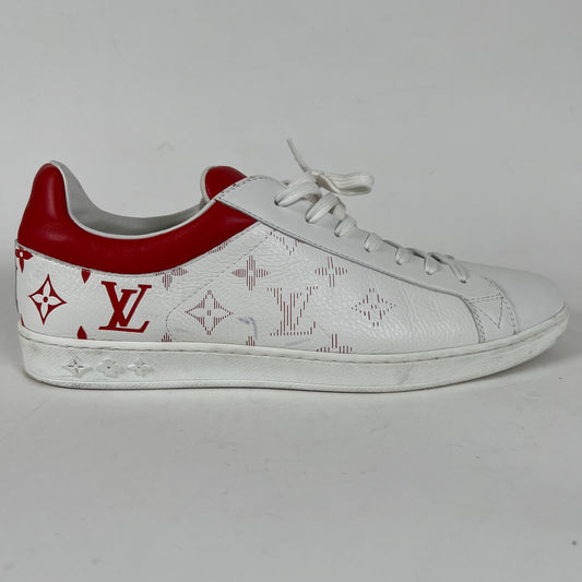 Louis Vuitton Red Monogram Luxembourg Size 11