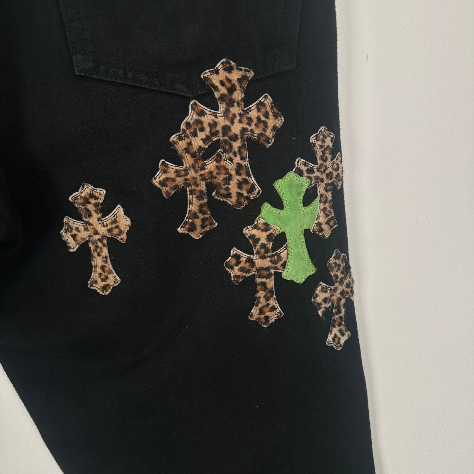 Chrome Hearts Patch Jeans Size 38