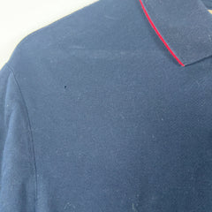 Burberry Striped Collared Polo Shirt