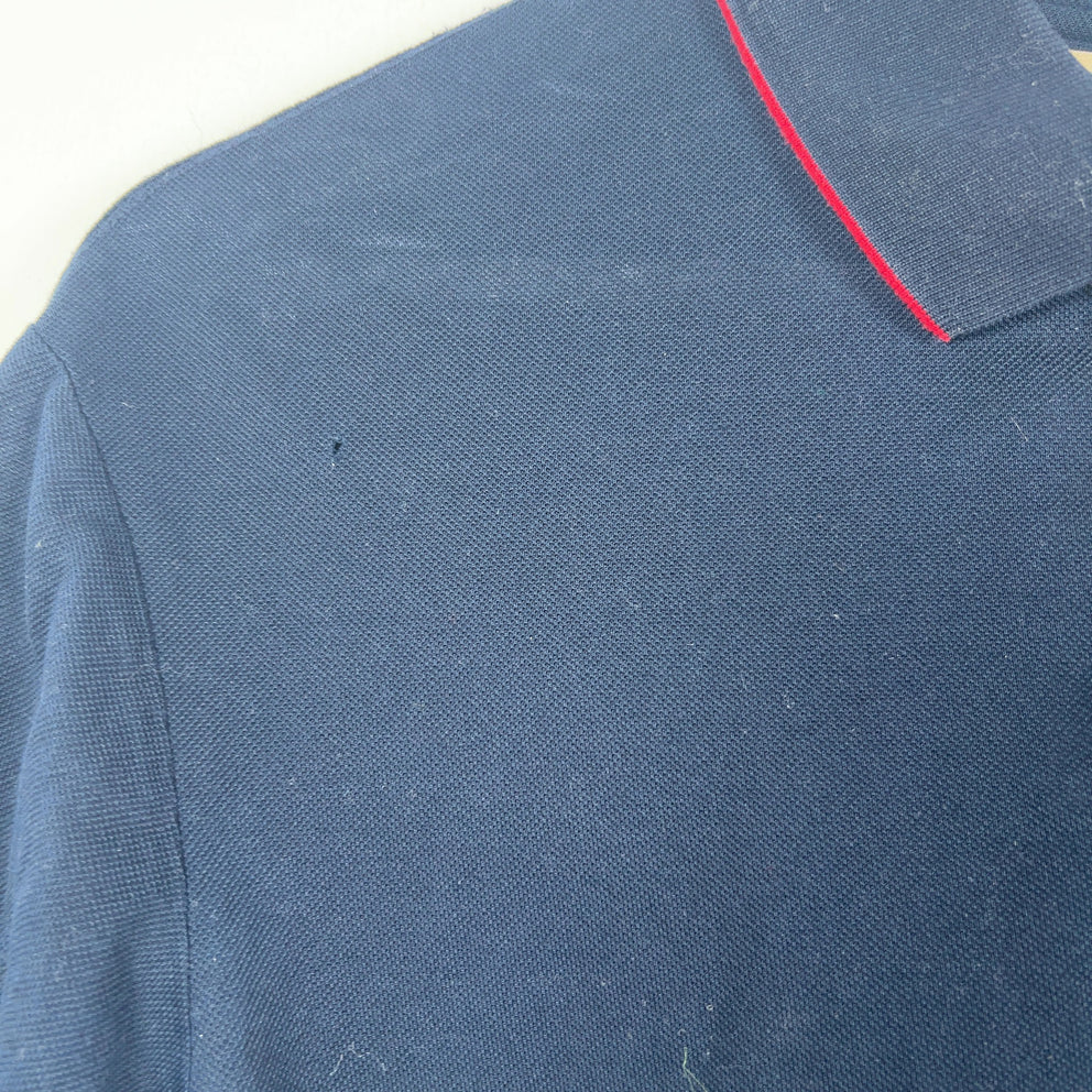 Burberry Striped Collared Polo Shirt