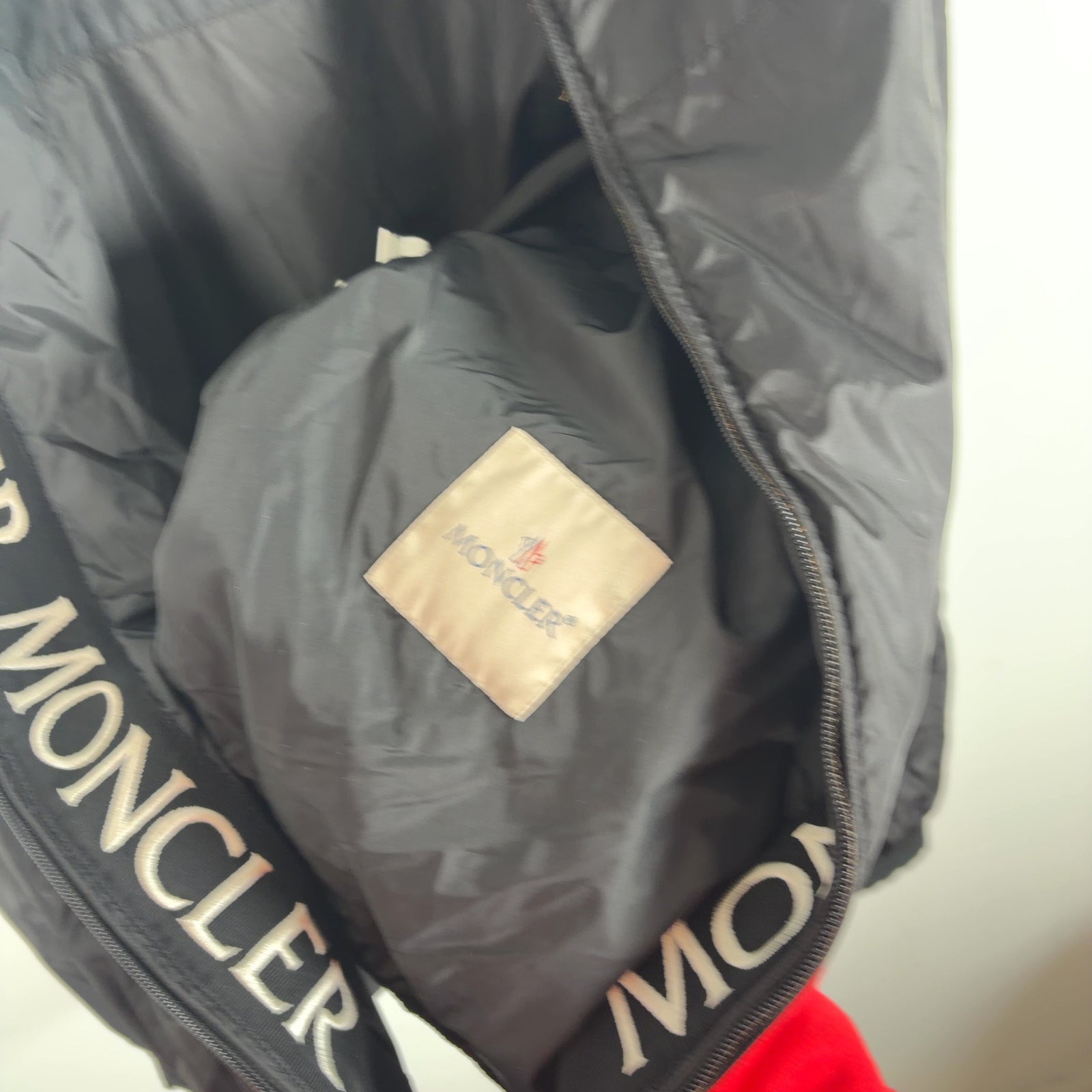 Moncler Black Rain Jacket