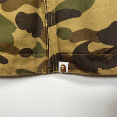 Bape x Carhartt Camo Detroit Jacket Size L