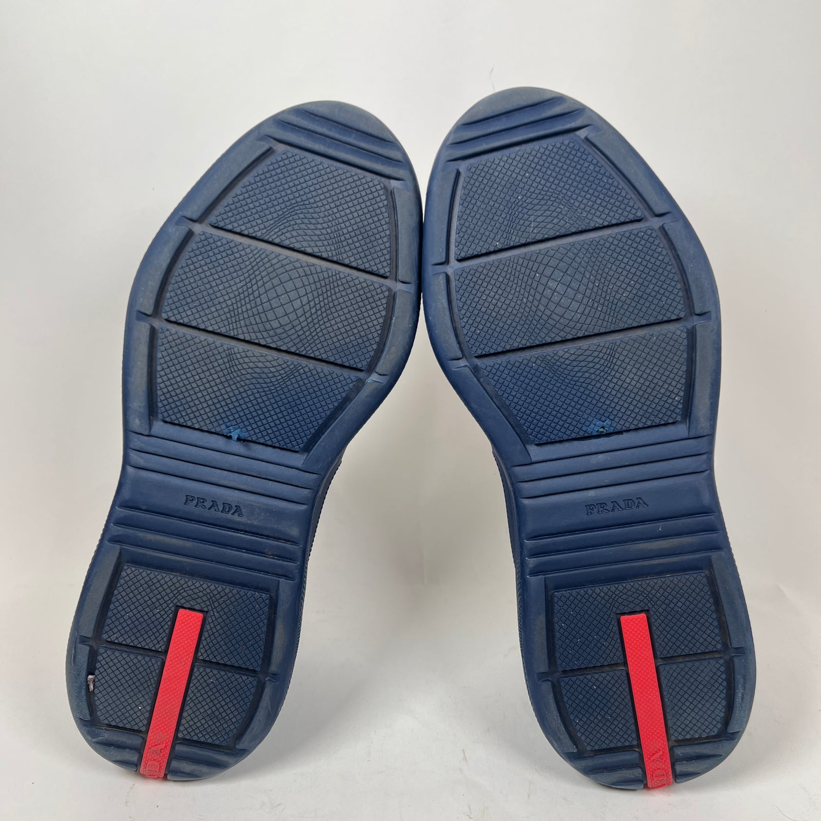 Prada Navy Rubber Cups Size 40