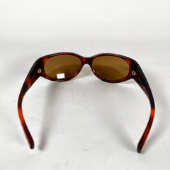 Versace Bronze Oval Sunglasses