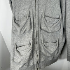 Number (N)ine 4-Pocket Grey Hoodie Size 3