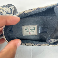 Gucci Navy GG Rhyton Sneaker Size GG 9.5