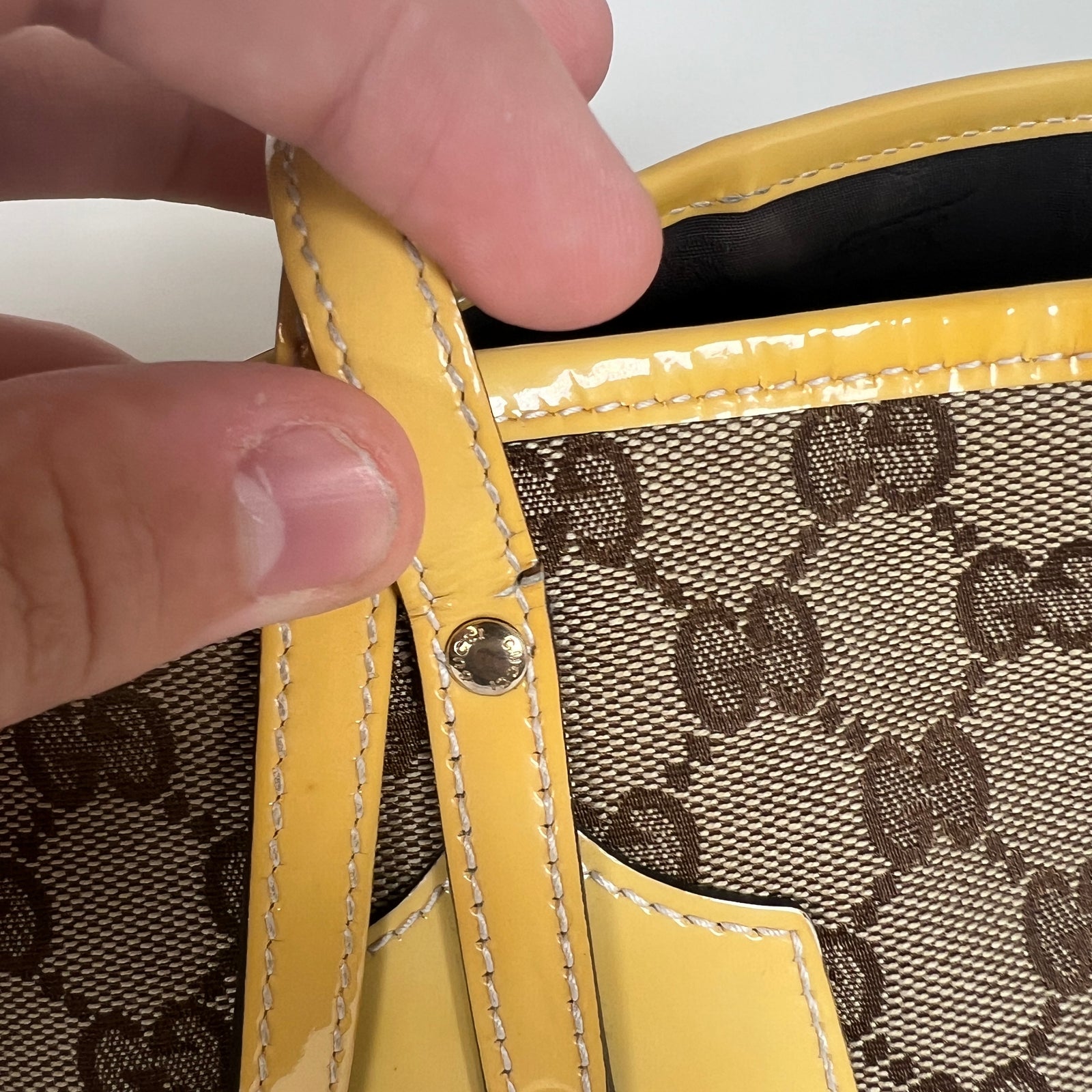 Gucci GG Canvas Sherryline Tote Bag
