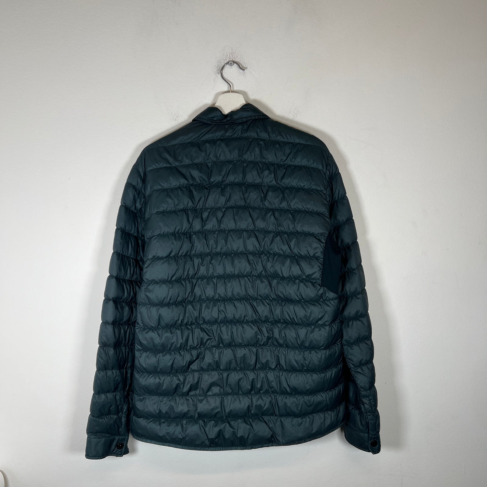 Stone Island Blue Micro Yarn Down Jacket Size L